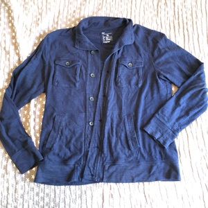 Men’s Cardigan Button Down Shirt